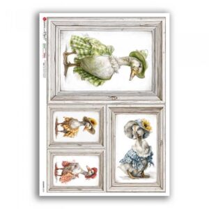 COUNTRY-0098. Papel de arroz para decoupage — Country