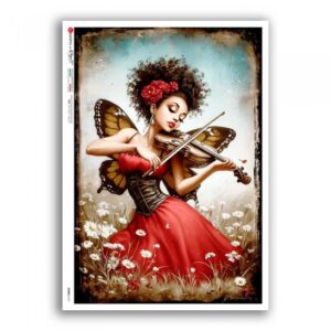 FAIRIES-0131. Papel de arroz para decoupage — Hadas