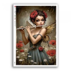 FAIRIES-0132. Papel de arroz para decoupage — Hadas