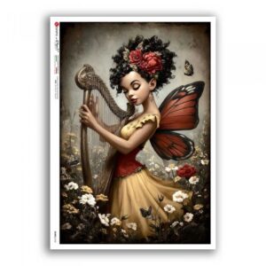 FAIRIES-0133. Papel de arroz para decoupage — Hadas