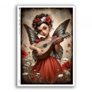 FAIRIES-0134. Papel de arroz para decoupage — Hadas