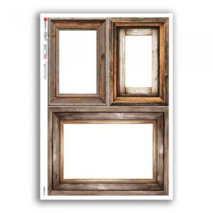 FRAME-0023. Papel de arroz para decoupage — Marcos