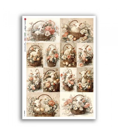 HOLIDAY-0178. Papel de arroz para decoupage — Festividad