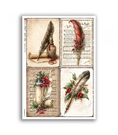 OLD OBJECTS-0061. Papel de arroz para decoupage — Objetos antiguos