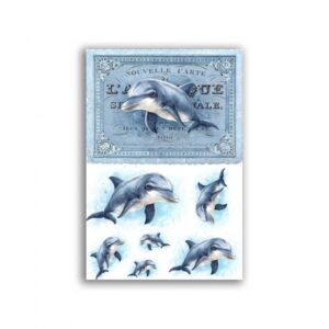 GF-ANIMALS-122. Papel de arroz para decoupage — ANIMALES — gran formato