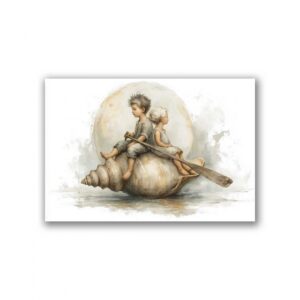 GF-BABY-037. Papel de arroz para decoupage — BABY — gran formato