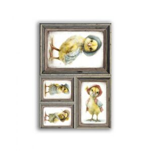 GF-COUNTRY-035. Papel de arroz para decoupage — COUNTRY — gran formato
