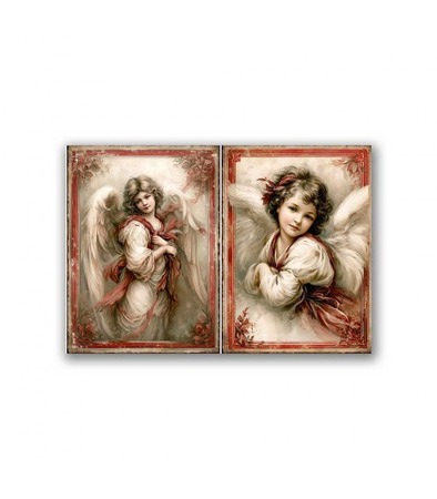 GF-CULT-040. Papel de arroz para decoupage — SACRO — gran formato