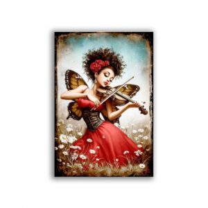 GF-FATE-053. Papel de arroz para decoupage — HADAS — gran formato