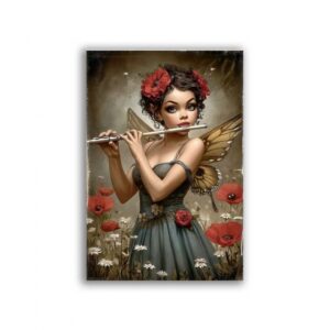 GF-FATE-054. Papel de arroz para decoupage — HADAS — gran formato