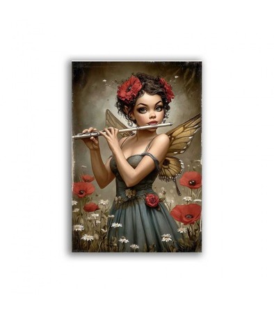 GF-FATE-054. Papel de arroz para decoupage — HADAS — gran formato