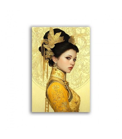 GF-FOLK-026. Papel de arroz para decoupage — FOLK — gran formato