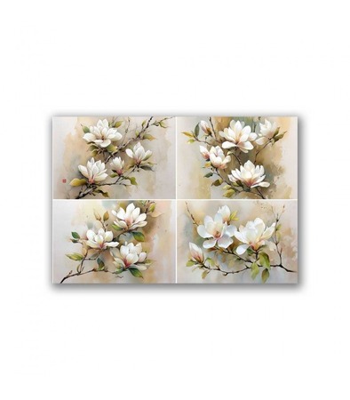 GF-FIORI-133. Papel de arroz para decoupage — FLORES — gran formato