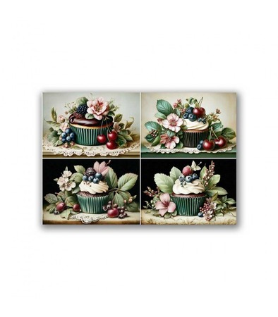 GF-CUCINA-029. Papel de arroz para decoupage — COCINA — gran formato