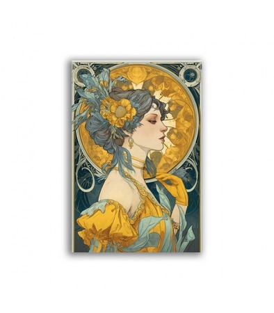 GF-ART NOUVEAU-064. Papel de arroz para decoupage — ART NOUVEAU — gran formato