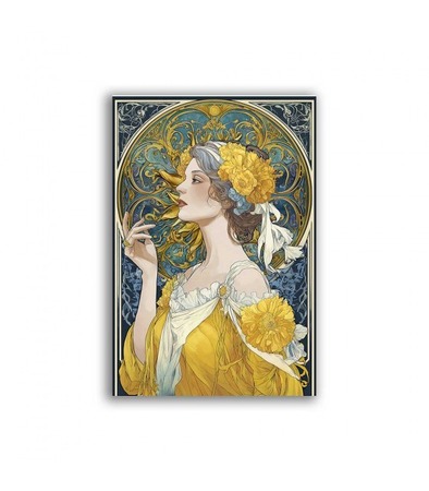 GF-ART NOUVEAU-065. Papel de arroz para decoupage — ART NOUVEAU — gran formato