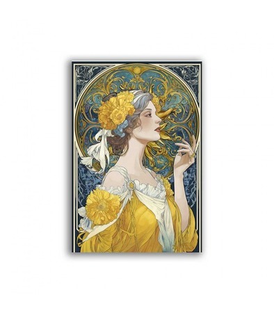 GF-ART NOUVEAU-066. Papel de arroz para decoupage — ART NOUVEAU — gran formato