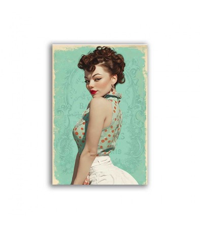 GF-PIN-UP-033. Papel de arroz para decoupage — PIN-UP — gran formato