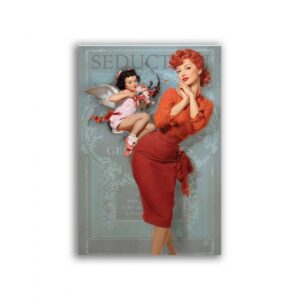 GF-PIN-UP-036. Papel de arroz para decoupage — PIN-UP — gran formato