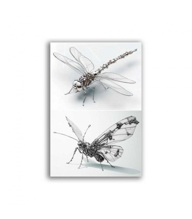 GF-STEAMPUNK-015. Papel de arroz para decoupage — STEAMPUNK — gran formato