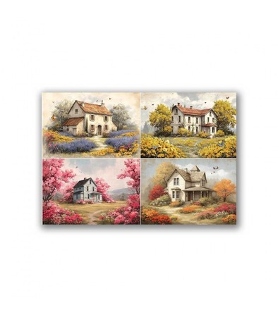 GF-PAESAGGI-079. Papel de arroz para decoupage — PAISAJES — gran formato