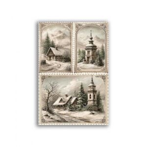 GF-PAESAGGI-081. Papel de arroz para decoupage — PAISAJES — gran formato