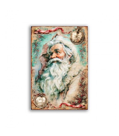 GF-NATALE-047. Papel de arroz para decoupage — NAVIDAD — gran formato